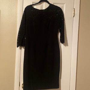 Anne Klein Black dress.